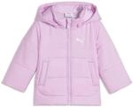 Winterjacke PUMA "Minicats Wattierte Kapuzenjacke Kinder", Jungen, Gr. 68, rosa