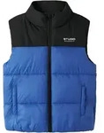 Steppweste NAME IT "NMMMARBLE VEST PB", Jungen, Gr. 98, nautical blau, Steppware,