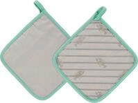 Vossen Topflappen "SET Oven Chic 2x Topflappen" mit Silikonbeschichtung im