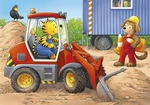 Puzzle RAVENSBURGER "Tiere auf der Baustelle", bunt, Puzzles, KinderB:21cm H:15cm,
