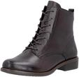 Schn&uuml;rstiefelette REMONTE "Remonte Stiefelette Glattleder", Damen, Gr. 45, braun