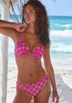 Vivance Push-Up-Bikini-Top "Cheerio" mit stylischem Allover-Print