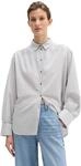 Langarmbluse MARC O'POLO "aus Organic-Cotton-Viskose-Mix", Damen, Gr. 34, light blau,