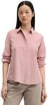 Langarmbluse MARC O'POLO "in samtiger Cord-Qualit&auml;t", Damen, Gr. 46, rosa (misty