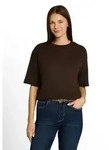Strickpullover TOM TAILOR "Regular", Damen, Gr. XXL, braun (java schwarz braun