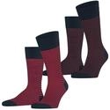 Esprit Socken "Fine Line" 2 Paar, Streifenmuster, weich, geripptes B&uuml;ndchen,...