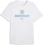 T-Shirt PUMA "Manchester City ftblCulture T-Shirt Herren", Herren, Gr. S, wei&szlig;