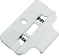 GARDINIA Gardinenstangenhalter "Deckenclip" Serie Fl&auml;chenvorhang-Technik Atlanta