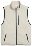 Winterjacke PUMA "PUMATECH PrimaLoft Weste Herren", Herren, Gr. S, beige (silber fog