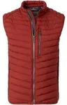 Steppweste CASAMODA "CASAMODA Steppweste uni", Herren, Gr. S, rot, 100% Polyester,