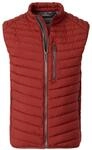 Steppweste CASAMODA "CASAMODA Steppweste uni", Herren, Gr. S, rot, 100% Polyester,