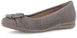 Ballerina GABOR "Sportliche Ballerina", Damen, Gr. 35, grau, Schuhe Ballerina