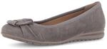 Ballerina GABOR "Sportliche Ballerina", Damen, Gr. 35, grau, Schuhe Ballerina