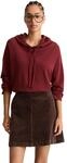 Langarmshirt MARC O'POLO DENIM "aus weichem Waffle-Jersey", Damen, Gr. XXS, rot (deep