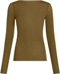 Pyjama HUNKEM&Ouml;LLER "super soft Boatneck shirt with Cashmere", Damen, Gr. XS,...