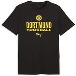 PUMA Trainingsshirt "BVB FTBLCULTURE TEE" Regular Fit, Kurzarm-Design,