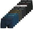 Trunk JACK & JONES "JACBOLT SOLID TRUNKS 12 PACK", Herren, Gr. XXL, 12 Stk.,...