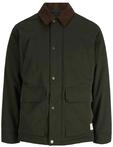 Fieldjacket JACK & JONES "JORNORREBRO PADDED BARN JACKET SN", Herren, Gr. L, gr&uuml;n