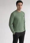 Langarmshirt STREET ONE MEN, Herren, Gr. L (42), gr&uuml;n (willow gr&uuml;n), Web, 96%