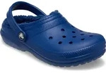 Clog CROCS "Classic Lined Clog", M&auml;dchen, Gr. 27, blau (ribbon blau),...