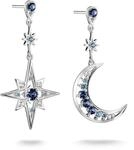 Paar Ohrh&auml;nger THOMAS SABO "Midnight Sky Ohrringe Silber", blau (silberfarben,