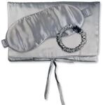 AILORIA Seidentuch "Tasche, Schlafmaske & Scrunchie S TRAVEL SET BEAUTY S"