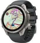 GARMIN Smartwatch "Fenix 9 Pro inReach", grau (graphit, titan), 47mm, ohne eSIM,