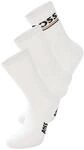 BOSS Socken "3P QS Rib Iconic VB" 3 Paar tlg. Rippstruktur, Pl&uuml;schsohle