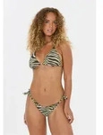 Triangel-Bikini-Top ATHLECIA "Tibbits", Damen, Gr. 36, gr&uuml;n (gelb), 56%...