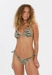Triangel-Bikini-Top ATHLECIA "Tibbits", Damen, Gr. 36, gr&uuml;n (gelb), 56% Polyamid,