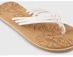 Zehentrenner O'NEILL "DITSY SANDALS", Damen, Gr. 42, wei&szlig; (snow wei&szlig;),...