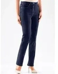 5-Pocket-Jeans CASUAL LOOKS, Damen, Gr. 38, Normalgr&ouml;&szlig;en, blau (dunkelblau),...