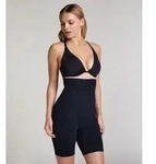 Slip HUNKEM&Ouml;LLER "Seamless Enhancing Thigh Slimmer", Damen, Gr. M, schwarz, 88%