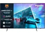PHILIPS OLED-Fernseher "55OLED761/12", Energieeffizienz: G (A-G), schwarz, 55 &prime;&prime;,