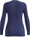 Funktionsshirt ODLO "Odlo ACTIVE X-WARM", Damen, Gr. M, blau (skipper blau), 100%
