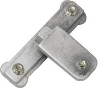 GARDINIA Gardinenstangenhalter "Kreuz Adapter" Serie Einzelprogramm Memphis &Oslash; 16 mm