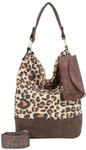 Fritzi aus Preu&szlig;en Henkeltasche "Izzy07 Leo Camel" aus robustem Canvas