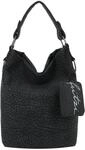 Fritzi aus Preu&szlig;en Schultertasche "Ella Hobo" mit tollem Anh&auml;nger und kerniger