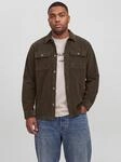 Jack & Jones PlusSize Langarmhemd "JJEREGENT CORD OVERSHIRT LS SN PLS"...