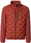 Steppjacke CASAMODA "CASAMODA Steppjacke uni", Herren, Gr. L, rot, 100% Polyester,