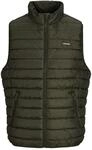Jack & Jones Steppweste "JJELVIS LIGHT BODYWARMER COLLAR" Kunstfaser, regular...