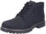 Winterboots RIEKER "FIBER-GRIP", Herren, Gr. 40, Schurwolle, schwarz, Nubukleder,