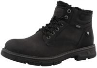Winterboots TOM TAILOR, Herren, Gr. 40, schwarz (anthrazit), Lederimitat, Textil,