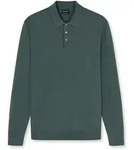 Langarm-Poloshirt OLYMP "OLYMP Casual Strick, Polo langarm", Herren, Gr. 3XL, gr&uuml;n,
