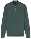 Langarm-Poloshirt OLYMP "OLYMP Casual Strick, Polo langarm", Herren, Gr. 3XL, gr&uuml;n,