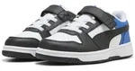 Sneaker PUMA "REBOUND SLAM LO AC PS", M&auml;dchen, Gr. 31, schwarz-wei&szlig; (puma...