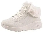 Winterboots SKECHERS "UNO LITE", M&auml;dchen, Gr. 35, beige (natur, leo), Lederimitat,
