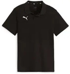 Poloshirt PUMA "TEAMGOAL CASUALS POLO JR", Kinder, Gr. 176, schwarz (puma...