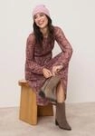 Tamaris Midikleid "mit figurschmeichelnder Passform" mit Cut-Out Ausschnitt und