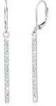 Paar Ohrh&auml;nger ELLI "Stab lang mit 925 Silber, mit Kristallen von Swarovski",